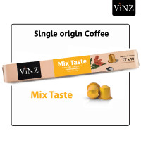 ราคา VINZ กาแฟแคปซูล แบบอลูมิเนียม มี 5 รสชาติ 10 แคปซูลต่อกล่อง ใช้กับเครื่องระบบ Nespresso เท่านั้น Coffee Capsule (16868476859)