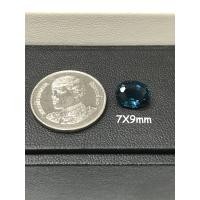 ราคา Nano London Blue Topaz นาโนแล็บ ลอนดอนบลูโทแพซ Lab Created London Blue Topaz Oval Shape รูปไข่ ราคาเป็นเม็ด Price Per Pcs (20205450830)