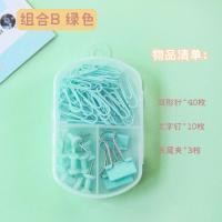 ราคา ชุดคลิปหนีบกระดาษ ที่หนีบกระดาษ ลวดหนีบกระดาษ หมุดปักกระดาษ หมุดปักโน๊ต เข้าเล่ม แทนแม็ก เครื่องเขียน อุปกรณ์การเรียน neneshop bkk SO054 (17730309570)