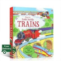 ราคา Enjoy Life หนังสือนิทานภาษาอังกฤษ Look inside Trains Look inside Board Books (16634523421)