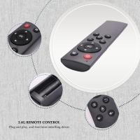 ราคา Universal 2 4G Wireless Air Mouse Keyboard Remote Control For PC Android TV Box (20952746290)