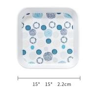 ราคา เมลามีนกระดูกน้ำลายจานเชิงพาณิชย์โต๊ะอาหารขยะจาน6นิ้วขนาดเล็กจานสี่เหลี่ยมผลไม้ขนมจานขนมผลไม้แห้งplate A01585 (10479865324)
