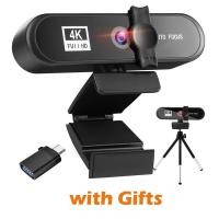 ราคา 4K 2K 1080P เว็บแคม Full HD สตรีมมิ่ง30fps กล้องเว็บแคม Buillt ในไมโครโฟนคอมพิวเตอร์เดสก์ท็อป Nsy1บ้าน (20207255792)