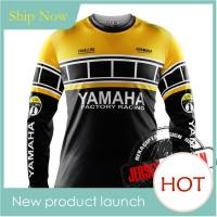 ราคา Retro Yamaha Kenny Robert แขนยาว ฤดูใบไม้ร่วงใหม่แขนยาวกีฬา Jersey ลำลองแขนยาวเสื้อยืด XS 5XL (20978537125)