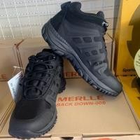 ราคา รองเท้าหุ้มข้อสั้น MERLLE สีดำและสีครีม (17913370108)