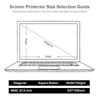 ราคา llano อะคริลิก Anti blue Ray ฟิล์มกันรอยหน้าจอคอมพิวเตอร์แบบแขวน ฟิล์ม PET HD ป้องกันแสงสะท้อน Anti UV Anti scratch Eye Protection Screen Film for 17 27 inch PC Computer Monitor (3414486044)