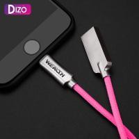 ราคา DiZo IT U T 10 สายชาร์จ สายชาร์จไลท์นิ่ง สายชาร์จมือถือ ไอโฟน หัวสแตนเลสกันสายหักงอ iphone ipad 5 5s 6 6s 6plus 7 7plus 8 10 pro (19144856889)