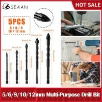 ราคา ชุดดอกสว่านเจาะกระเบื้องเซรามิก5ชิ้นดอกสว่านเจาะปูนมืออาชีพดอกสว่านทังสเตนคาร์ไบด์ดอกสว่านโลหะอเนกประสงค์กระเบื้องเซรามิกคอนกรีตกำแพงอิฐแก้ว 5 6 8 10 12มม (12198157449)