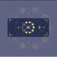 ราคา Kawaii Sun Moon Mouse Pad ไพ่ทาโรต์อุปกรณ์เกม พรมน่ารัก Laptot Player สีม่วงชมพูเมจิกคีย์บอร์ดเมาส์ขนาดใหญ่ MouseMat (18678280079)