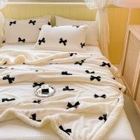 ราคา 150 200เซนติเมตร200 230เซนติเมตรเลเยอร์คู่ Croal ขนแกะผ้าห่มปกผ้านวมฤดูหนาวที่อบอุ่นหนาผ้าห่มปกโยนผ้าห่มสำหรับเตียง (20091628225)