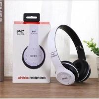 ราคา ของแท้ 100 หูฟังบลูทูธ P47 เสียงดี Wireless Bluetooth Stereo Headset หูฟังบลูธูทไร้สาย5 สีหูฟังบลูทูธ P47 เสียงดี Wireless Bluetooth Stereo Headset หูฟังบลูธูทไร้สาย Headphones (14978344046)