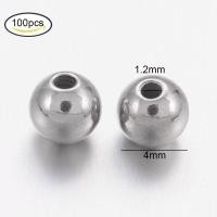 ราคา Benecreat Elite 10 200 pcs 304 Stainless Steel Beads Round Stainless Steel Color Golden 6x5mm Hole 2mm (14864480771)