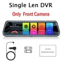 ราคา Car Dvr Mirror 10 Inch IPS 2 5D Touch Screen Stream RearView Mirror Dash Camera Dash Cam Dual Car Camera Full Hd Drive Recorder (10947007205)