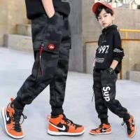 ราคา GOFATOO กางเกงเด็กชาย กางเกงขายาว ชายใหญ่ เด็กหญิง จั๊มสูทขายาว หลวม กางเกงยีนเด็กโต กางเกงเด็กชาย8 9 (15933031431)