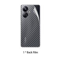 ราคา ฟิล์มไฟเบอร์คาร์บอนด้านหลัง3ชิ้นสำหรับ Realme 10 Pro Plus 10Pro 10ProPlus 4G 5G สติ๊กเกอร์ป้องกันหน้าจอฟิล์มบางใสด้านคลุมทั้งหมดกันรอยขีดข่วน (19431505981)