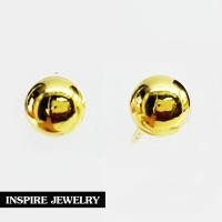 ราคา inspire jewelry ต่างหูพลอยไพลิน สีน้ำเงิน สีม่วงไวโอเล็ต มีสองไซด์ งานจิวเวลลี่ ปักก้านสีทอง งานฝังหนามเตย น่ารัก ใส่ติดหู (19104138991)
