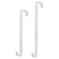 ราคา ที่แขวนพวงมาลัยปรับได้แบบยืดหดพวงหรีดประตูเหล็กสำหรับที่แขวนประตูตกแต่งฮาโลวีนคริสต์มาส (17256222426)