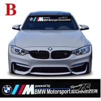 ราคา BMW สติกเกอร์กระจกหน้ารถกันน้ำด้านหน้าด้านหลังกระจกกันลมหน้าต่างสติกเกอร์ (7492768818)