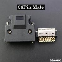 ราคา DIY SCSI Connector CN 14 20 26 36 50 Pin Male Female Socket Connector Servo Receptacles Header Gold Plated Contact Wire Solder (17314593398)