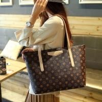 ราคา Hot seller Presbyopic shoulder bag womens large 2019 autumn and winter new European fashion ladies simple (20792253181)
