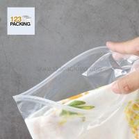 ราคา ถุงซิปรูด ถุงพลาสติก กันฝุ่น เนื้อใส ถุงซิปรูดเอนกประสงค์ ถุงใส่เสื้อผ้า หัวรูดได้ 50ใบ (7479619427)