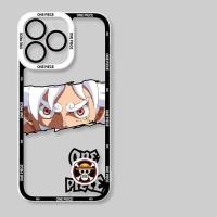 ราคา เคสสำหรับ Iphone 6 6S 7 8 14 Plus SE 2022 X XS Max XR 11 Pro Max 13พัดลมพกพาซิลิโคนนิ่มใสแบบชิ้นเดียวขอบตรงโปร่งใสกันกระแทก TPU อะนิเมะญี่ปุ่น (19899401434)