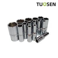 ราคา TUOSEN ลูกบล็อค สั้น ยาว 4 หุน 6 เหลี่ยม ลูกบล็อค socket wrench (20505074180)