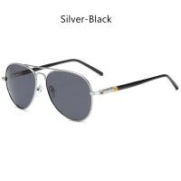 ราคา Luxury แว่นตากันแดด Polarized ผู้ชายขับรถดวงอาทิตย์แว่นตาสำหรับผู้ชายผู้หญิงผู้ชายนักออกแบบ Vintage Pilot แว่นตากันแดด UV400 (21170441582)