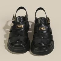 ราคา Sandals รองเท้าแตะพื้นหนา รองเท้าแตะผูกเชือก รองเท้าลำลอง รองเท้าสตรี หรูหราไฮโซสุด สวมใส่สบาย (20110560045)