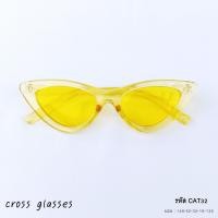 ราคา แว่นกันแดด UV400 ทรง CAT EYE ยอดนิยม รหัส CAT32 (1065018832)