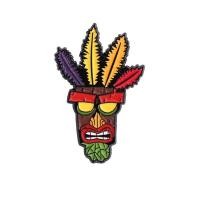 ราคา Anime Crash Bandicoot Enamel Lapel เข็มกลัด Pins การ์ตูน Woah Aku Mask Badge Pin เกมผจญภัยของขวัญสำหรับเพื่อน (16473999284)
