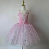 ราคา Girls New Ballet Skirt Sequins Professional Ballet Tutu Long Dress Performance Dance Costumes Ballerine Femme Women Ballet Wear (20105843729)