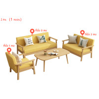 ราคา 1 2 3ที่นั่งโซฟา โซฟานั่ง โซฟาห้องนั่งเล่น โซฟาสไตน์นอร์ดิก โซฟาเบด เเข็งเร็ง ทนทาง มี ที่นั่ง หลายสีให้เลือก (20267530458)