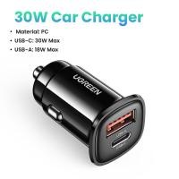 ราคา Ugreast ที่ชาร์จแบตในรถ PD30W สำหรับ iPhone 14 Pro Max I Phone 13 Pro Max I Phone 12 Pro Max Huawei SCP 22 5W ชาร์จเร็วสำหรับ Huawei P40 Huawei Mate 40 (18159134382)