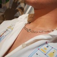 ราคา Sarr rai Hijiki Equal Necklace สร้อยคอ สร้อยผู้ชาย เงินแท้ เงิน925 มุกน้ำจืด มุกแท้ เครื่องประดับรักษ์โลก (17789434633)