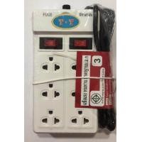 ราคา ปลั๊กพ่วง เต้าเสียบปลั๊กไฟเอนกประสงค์ รางปลั๊กไฟ ปลั๊กพ่วง 3 เมตร 5 เมตร 10 เมตร รางสายไฟ รางปลั๊ก รางปลั๊กคอม (20766174114)