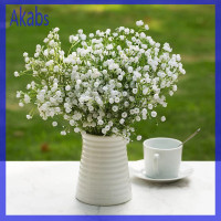 ราคา Akabs การตกแต่งบ้านดอกไม้ปลอมลมหายใจสำหรับทารกจัดตกแต่งช่อดอกไม้ DIY งานแต่งงานดอกไม้ดอกยิปโซฟิลาเทียมสีขาวขนาด15นิ้ว (19996606399)