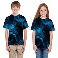 ราคา เสื้อสเวตเชิ้ตเด็กเสื้อผ้าเด็กพิมพ์ลายเสื้อยืดท็อปแบบตัวสั้นสำหรับเด็กผู้ชายเสื้อเด็กผู้ชายเสื้อลายกาแล็กซี่สำหรับวัยรุ่นเสื้อเชิ้ตมีลายสีรุ้งขนาดใหญ่พิเศษ (20411294643)