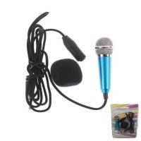 ราคา Portable 3 5mm Stereo Studio Mic KTV Karaoke Mini Microphone For Smart Phone Laptop PC Desktop Handheld Audio Microphone (18812814546)