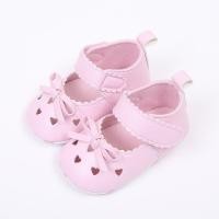 ราคา รองเท้าหนัง PU ลายหัวใจสำหรับเด็ก (16453747300)