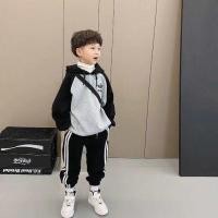 ราคา SUKAL เสื้อกันหนาวเด็กผู้ชาย ชุดวอร์มเด็ก adidas เสื้อหนาวเด็ก ช เด็กชายเสื้อสเวตเตอร์บางฤดูใบไม้ผลิและฤดูใบไม้ร่วงเสื้อเด็กเสื้อสวมหัวหลวมแจ็คเก็ตเด็ก (21010876750)