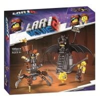 ราคา LEGO 70834 Great Movies 2 Three wheeled Motorcycle Emmett Three wheeled Bicycle 70823 Benny Assembly Lego Building Blocks (20709619258)
