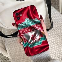 ราคา Casing หรับ iPhone 11 12 Mini X Xs XR Pro Max 6 6s 7 8 6 7 8 Plus 5 5s SE 2020 LU55 Liverpool FC Pattern Phone เคสโทรศัพท์ อ่อนนุ่ม TPU Black ปก (19711172254)