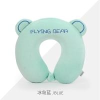 ราคา FLYINGBEAR ผ้าฝ้ายรูปตัวยูหมอนสำหรับเดินทางหมอนรองคอรูปมาการองสีงานปักสวยงาม Dsmy (19526112436)