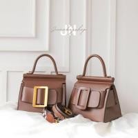 ราคา สินค้าพร้อมส่ง มีเก็บเงินปลายทาง กระเป๋าแฟชั่นสะพายข้าง Boy fashion Karl 24 (9914005396)