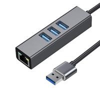 ราคา CCLCC USB C เป็นอะแดปเตอร์อีเธอร์เน็ตUSB C Hub กับกิกะบิตอีเธอร์เน็ต RJ45Thunderbolt 3ถึง USB 3 0กับ RJ45อแดปเตอร์ LAN เครือข่าย (17635570847)