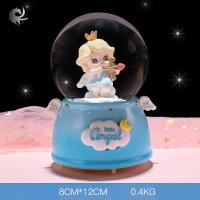 ราคา 1 ชิ้น ลูกแก้วสโนไวท์ ไฟดนตรี และลูกแก้วหิมะ ของขวัญสำหรับเพื่อนร่วมชั้น แฟน และเด็กผู้หญิง 8x8x12 5ซม (17193167697)