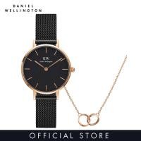 ราคา Daniel Wellington ชุดของขวัญ เล็ก28 Ashfield RG สีดำ สร้อยคอ Elan Unity RG เครื่องประดับและเซ็ตนาฬิกาสำหรับผู้หญิง (17694694678)