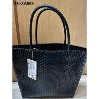 ราคา MUJI bag muji กระเป๋าทอมือ กระเป๋าถือ ตะกร้าผัก กระเป๋าสาน tote bag OBP วัสดุฟื้นฟูมหาสมุทร (20187150068)