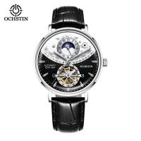 ราคา OCHSTIN Tourbillon นาฬิกาข้อมือผู้ชายนาฬิกาผู้ชายกลไกอัตโนมัตินาฬิกาทหารรองเท้าผู้ชายหนังแท้6135 (19921034603)